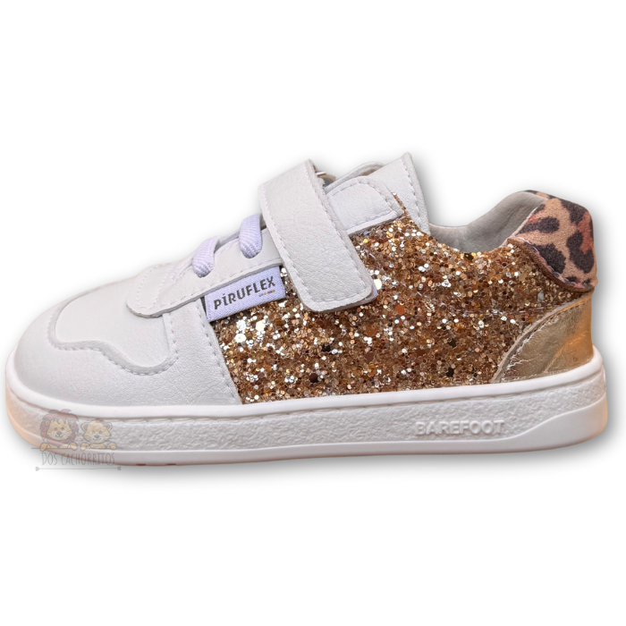 Zapatillas Piruflex Barefoot - Leopardo Brilli 215-2