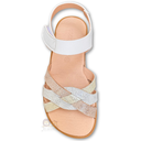 Coqueflex - Sandalia Tiras Multi Blanco