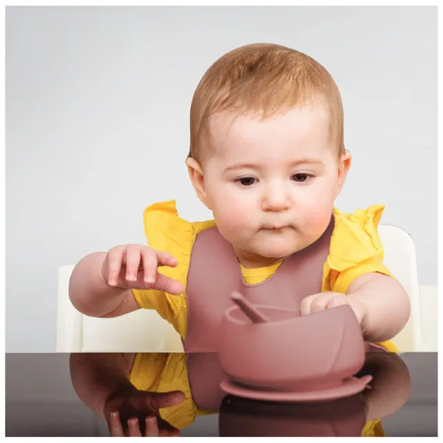 Bol con ventosa - Everyday Baby - Nature Red