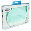 Plato de silicona con compartimentos y ventosa 500ml Mint