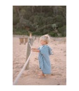 Poncho de Playa Rayas Azules
