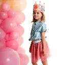 Corona de cumpleaños - Personajes Unicornio