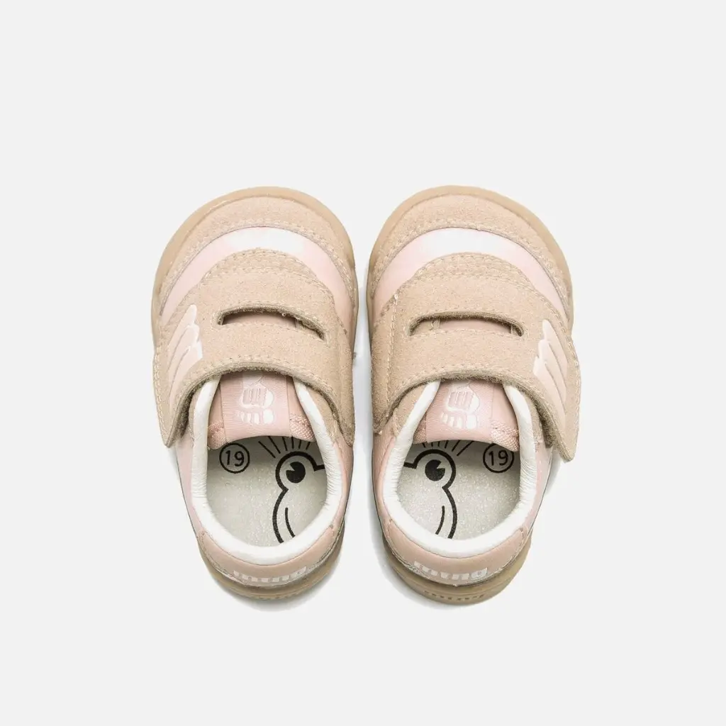Zapatillas Mustang respetuosas - Nude/Butter Rosa