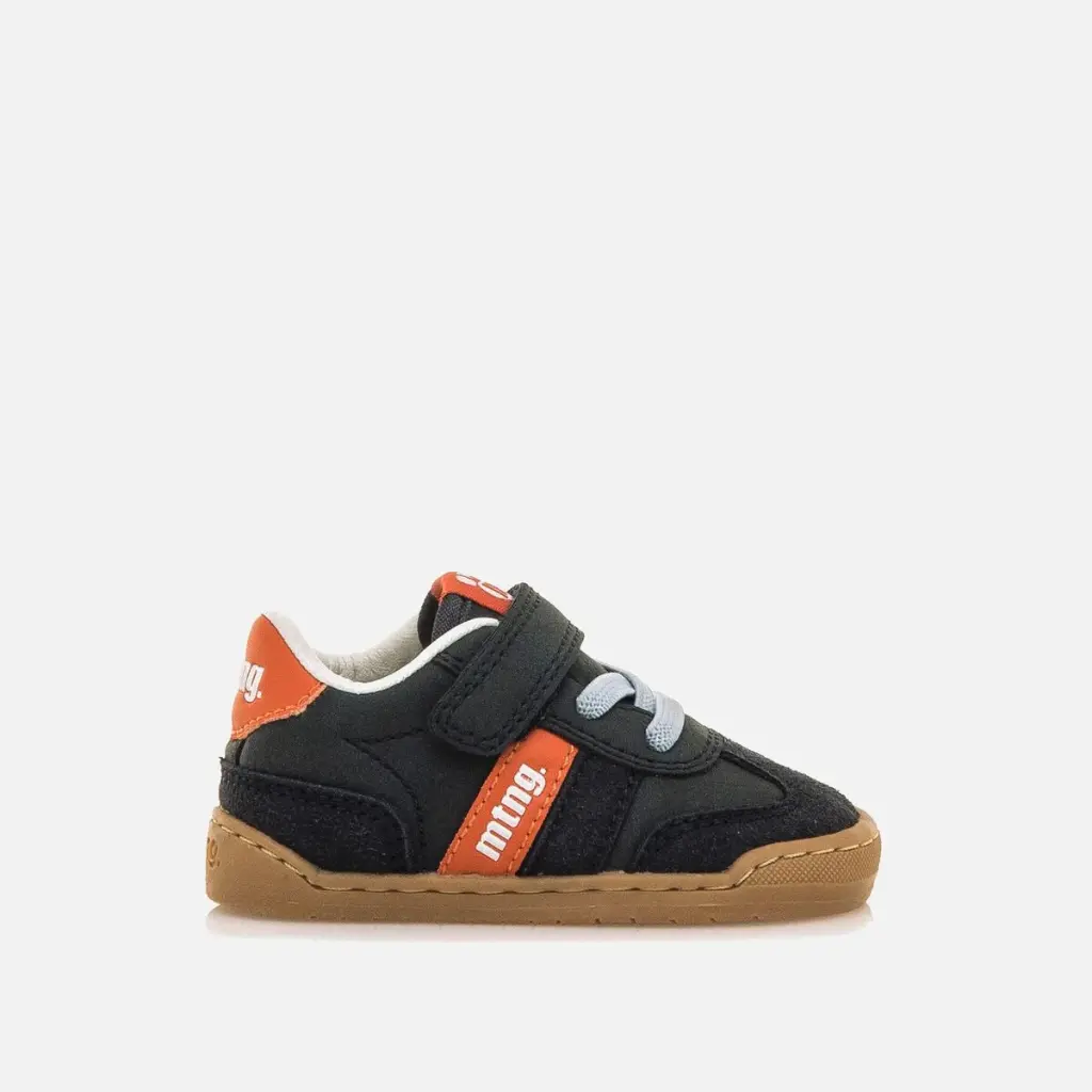 Zapatillas Mustang respetuosas - Marino/Naranja