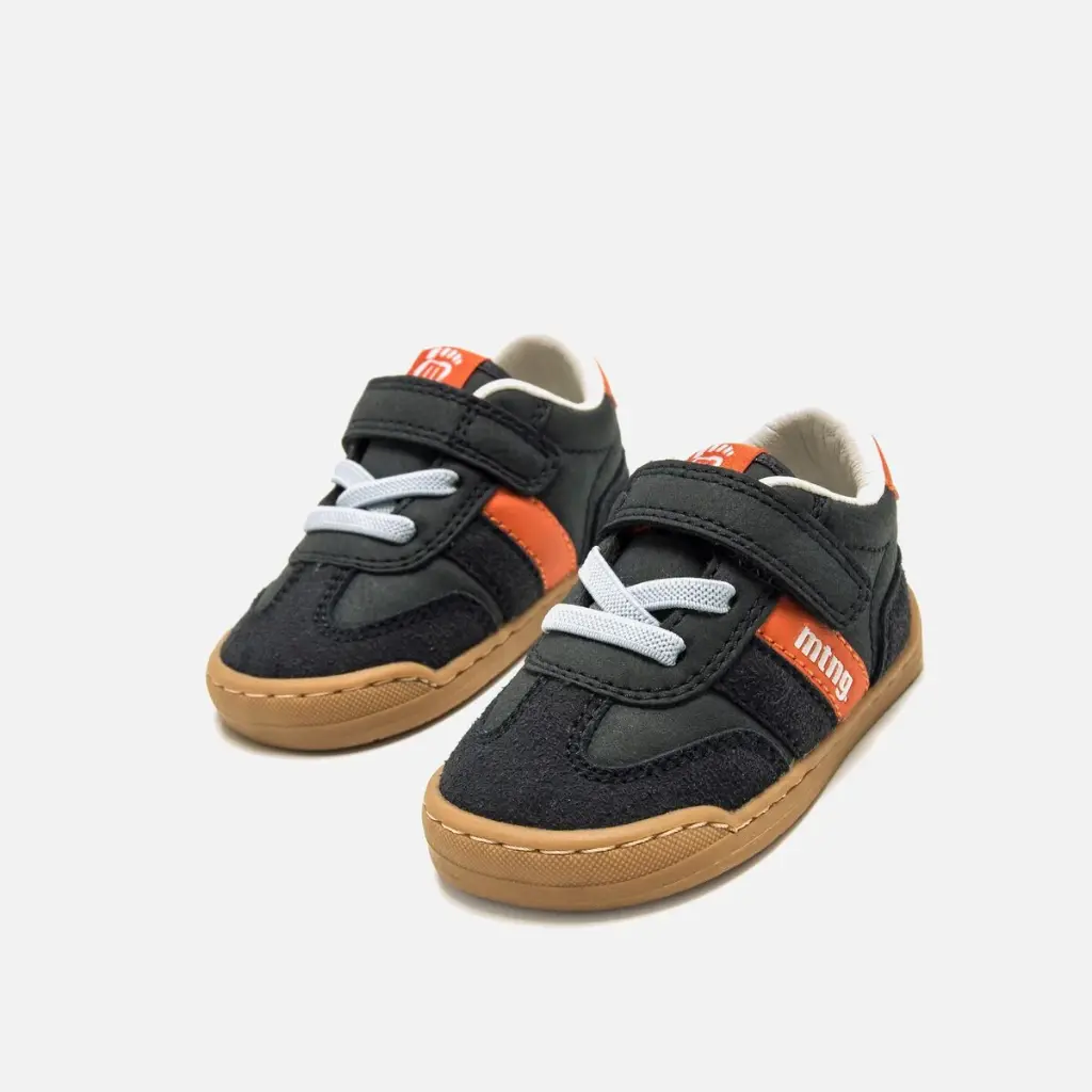 Zapatillas Mustang respetuosas - Marino/Naranja