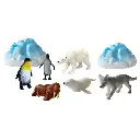 Set de juegos sensoriales con figuras Zimpli Sno Adventures Arctic