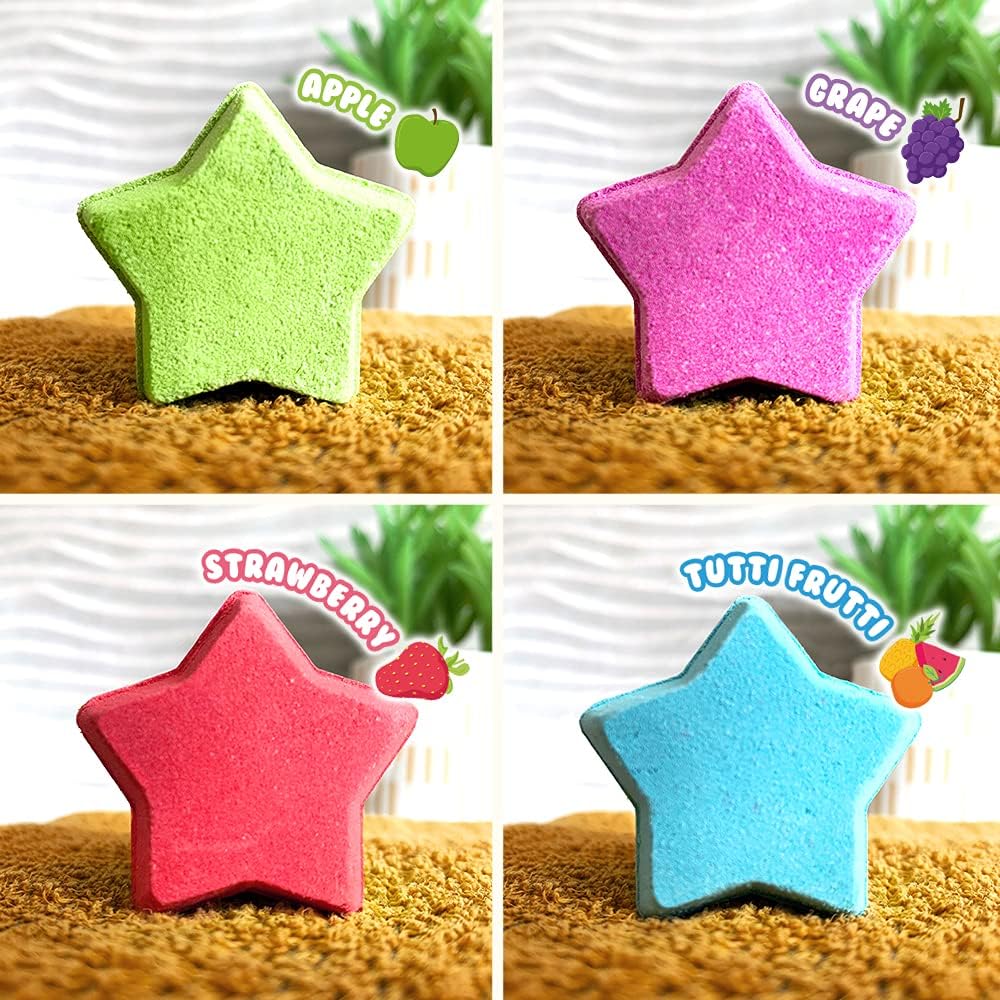 4 Bombas de baño Stars