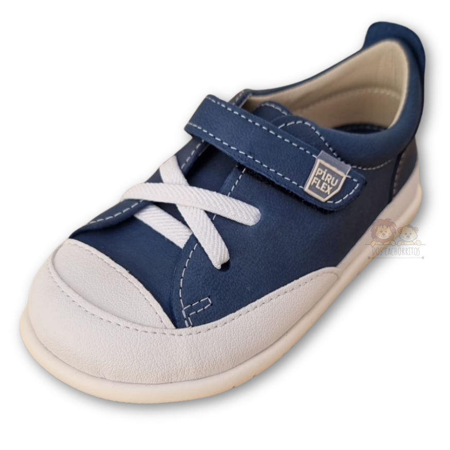 Zapatillas respetuosas Piruflex - Marino 166-9