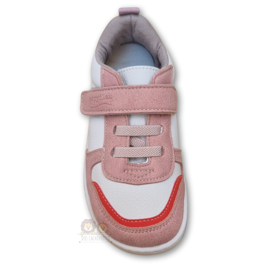 Zapatilla respetuosa Hielo/Coral - Zapyflex