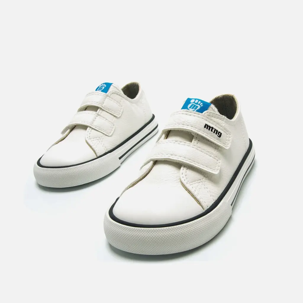 Zapatillas Mustang respetuosas - Free Baby Blanco