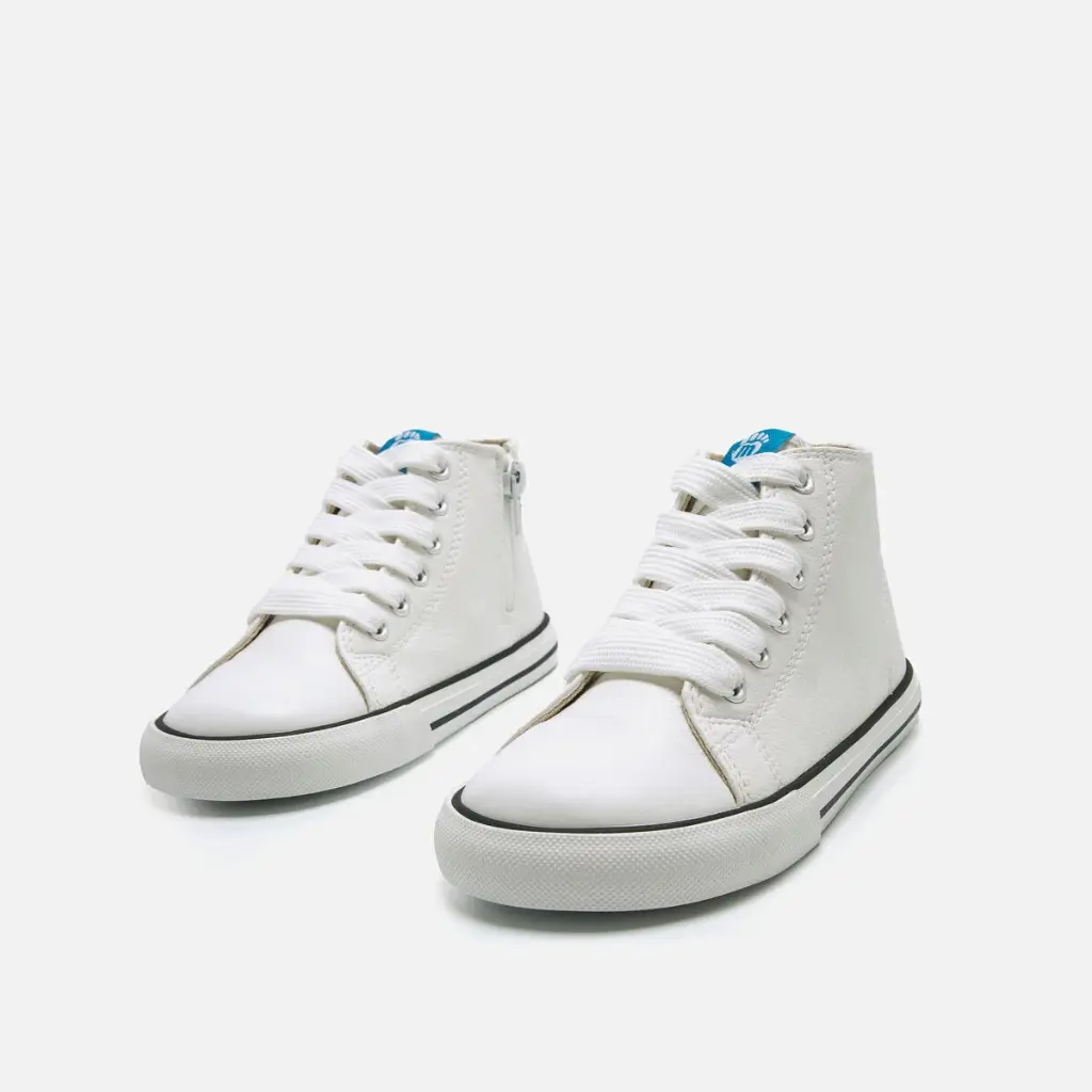 Zapatillas altas Mustang Free respetuosas - Blanco