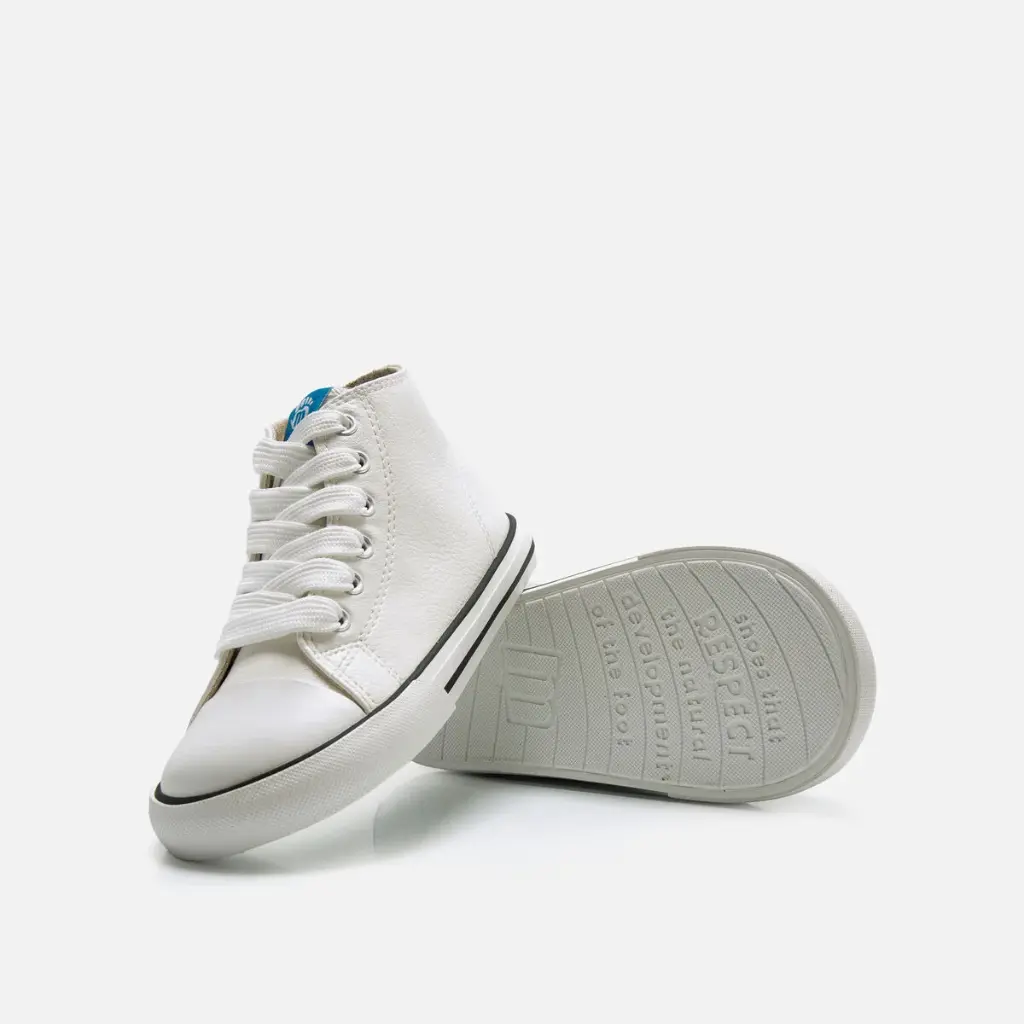 Zapatillas altas Mustang Free respetuosas - Blanco