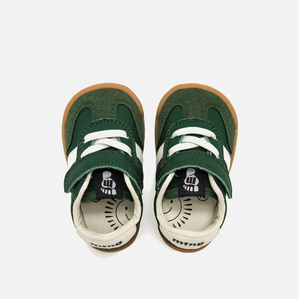 Zapatillas Mustang respetuosas - Verde/Blanco