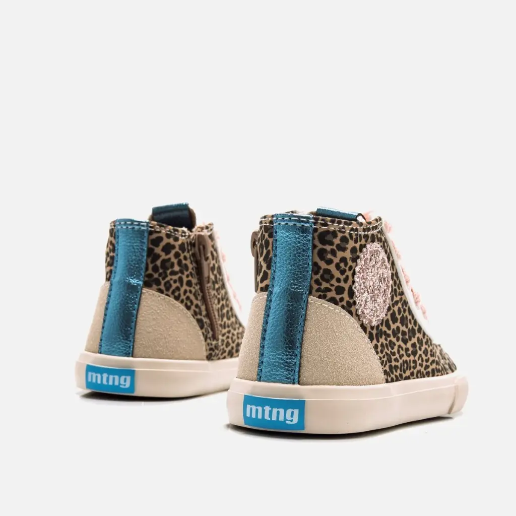 Zapatillas altas Mustang Free respetuosas - Leopardo