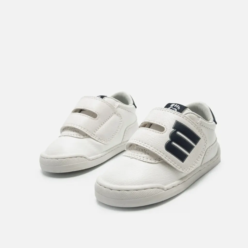 Zapatillas Mustang respetuosas - Blanco/Marino