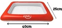 Bandeja inflable de juego - Rojo