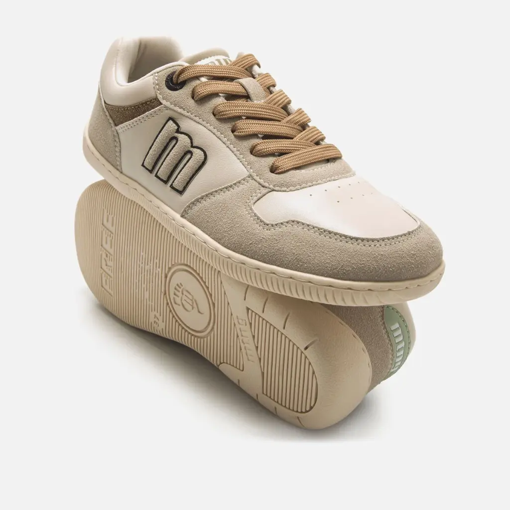 Zapatillas Mustang Free Aria Crudo