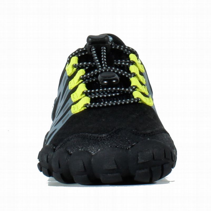 Deportivas Barefoot Hi Tec - Negro/Lima