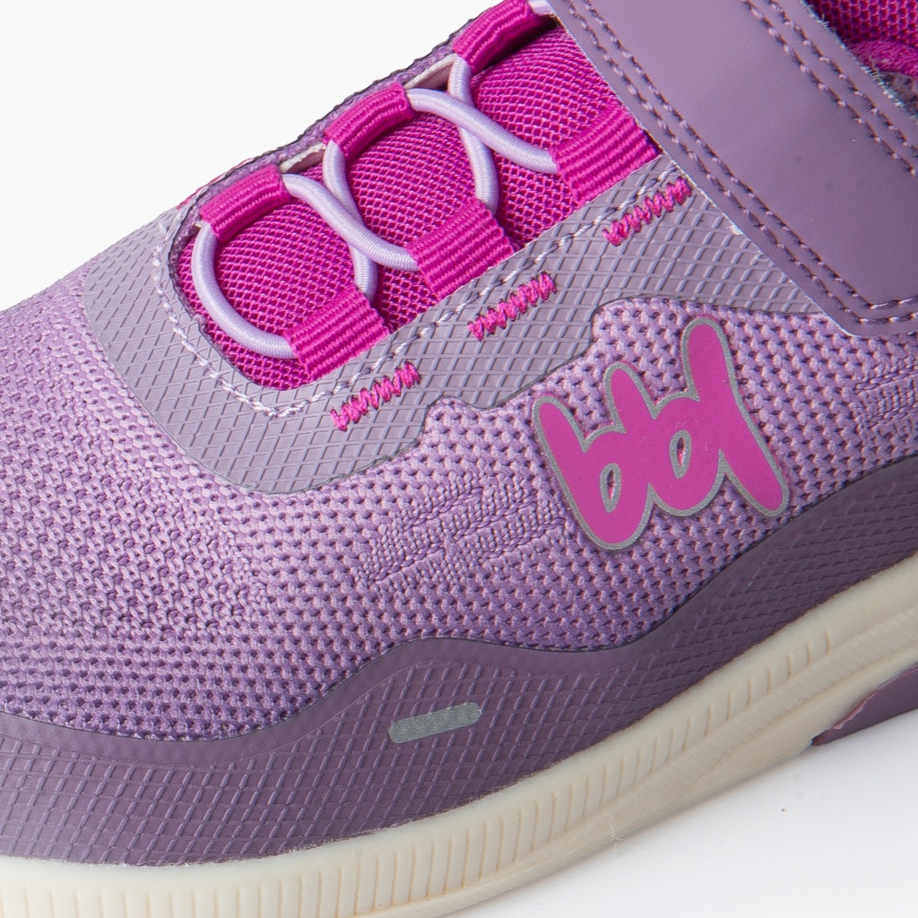 Deportiva respetuosa Baby Lobitos - Grip Morado