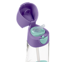 Botella Tritán con Pajita 450ml BBOX Lila