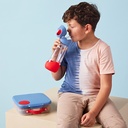 Botella Tritán con Pajita 600ml BBOX Azul