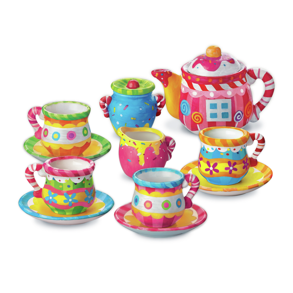Taller Pinta tu Mini Set de Té
