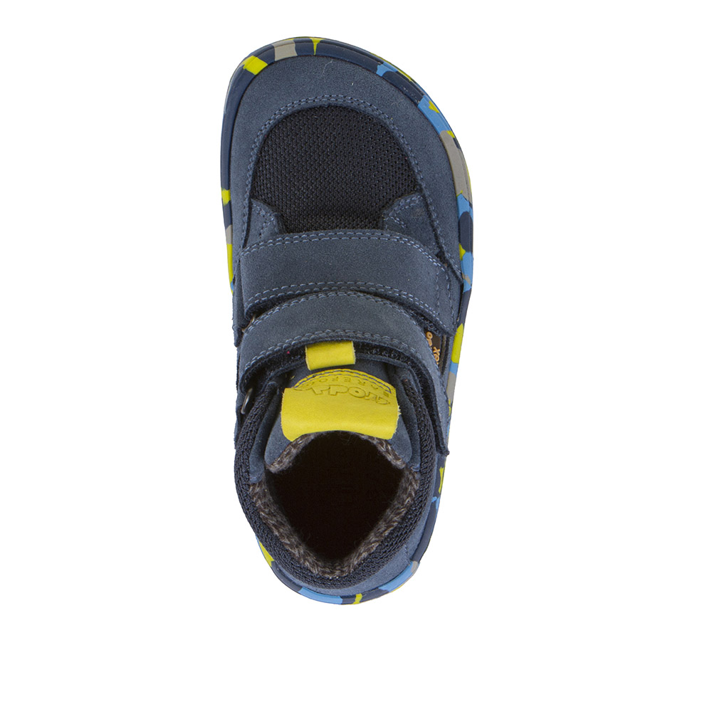 Bota con membrana barefoot Azul - Froddo