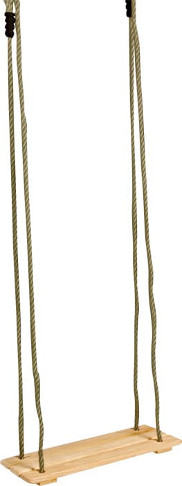 columpio de madera