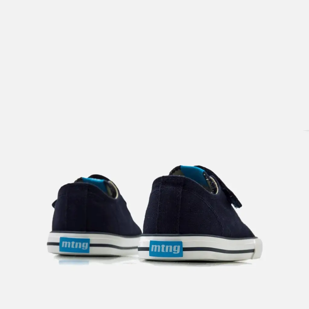 Zapatillas Mustang respetuosas - Lona blanca
