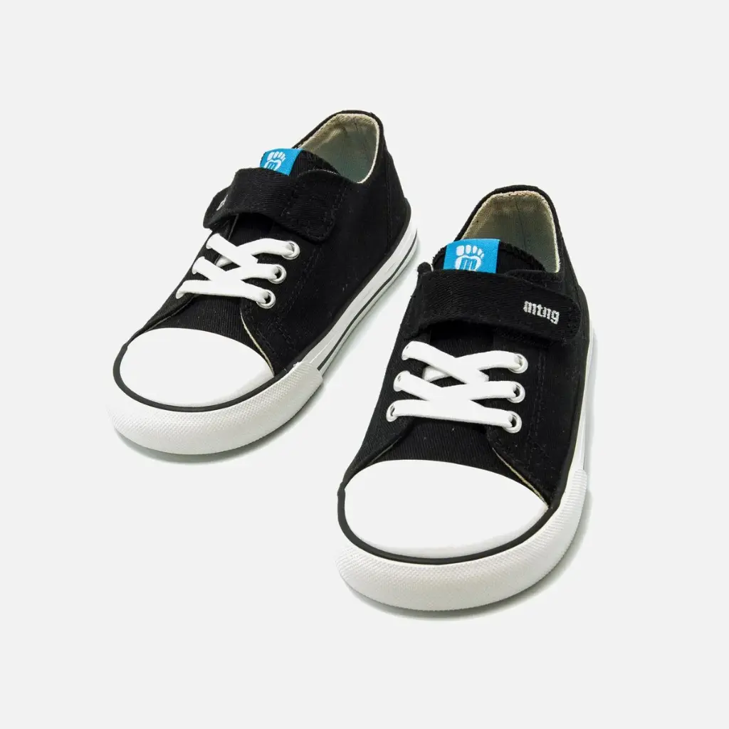 Zapatillas Mustang respetuosas - Lona blanca