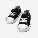 Zapatillas Mustang respetuosas - Lona blanca
