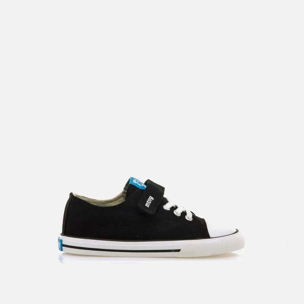Zapatillas Mustang respetuosas - Lona blanca