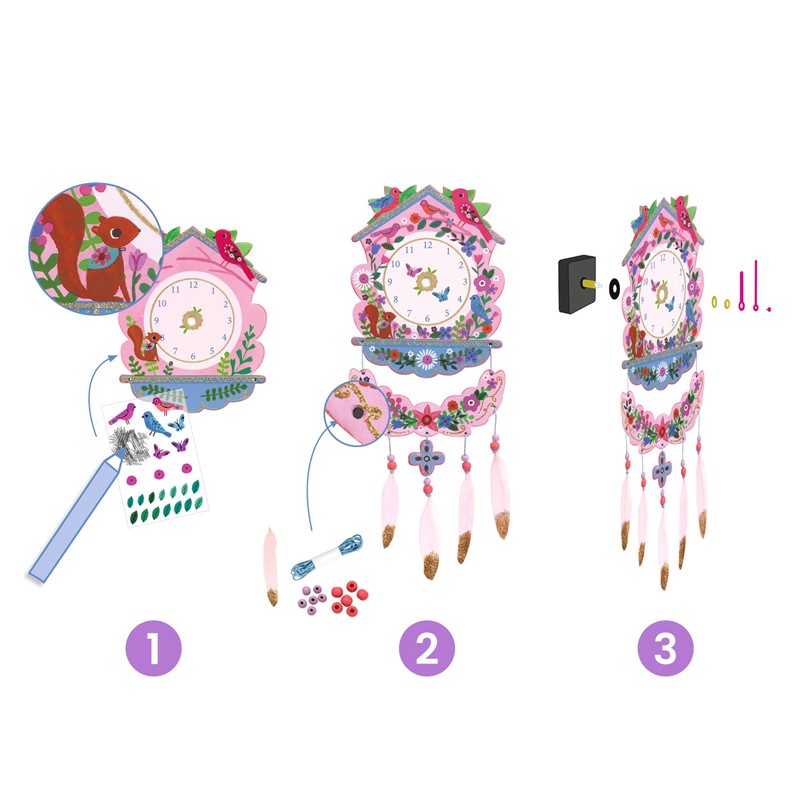 DIY Reloj cucu - Djeco
