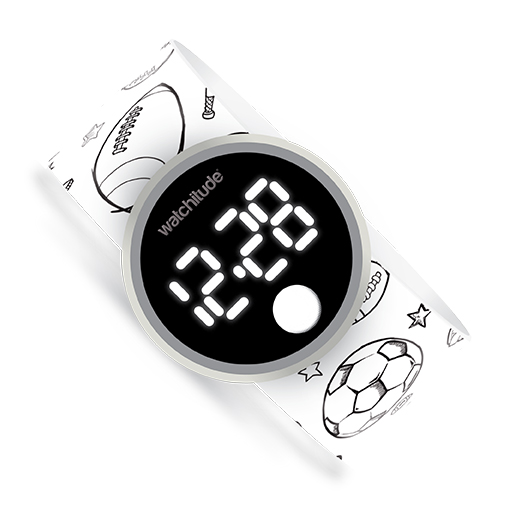 Reloj coloreable Whatchitude - Deportes