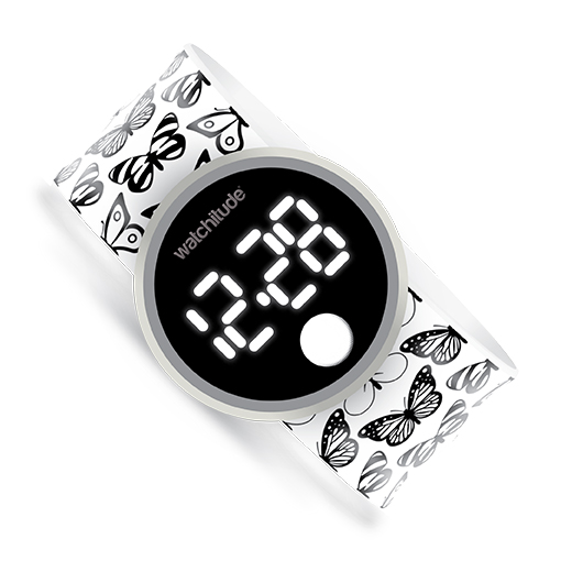 Reloj coloreable Whatchitude - Mariposas