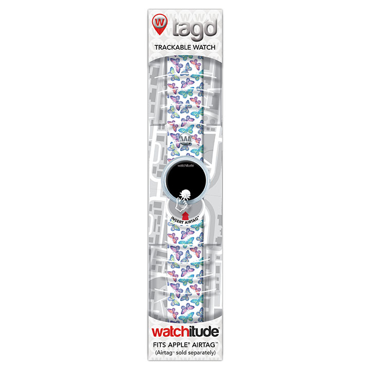 Reloj Airtag Whatchitude - Mariposas