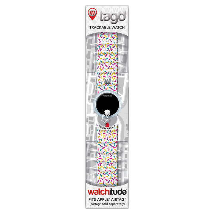 Reloj Airtag Whatchitude - Confetti
