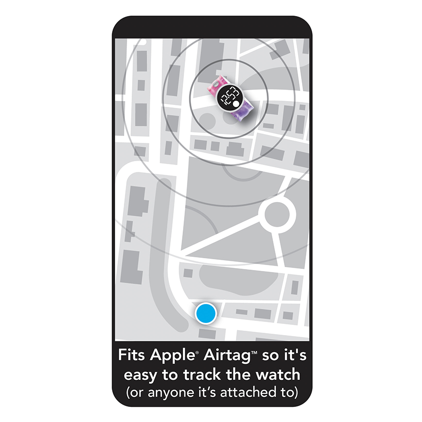 Reloj Airtag Whatchitude - Arcoiris