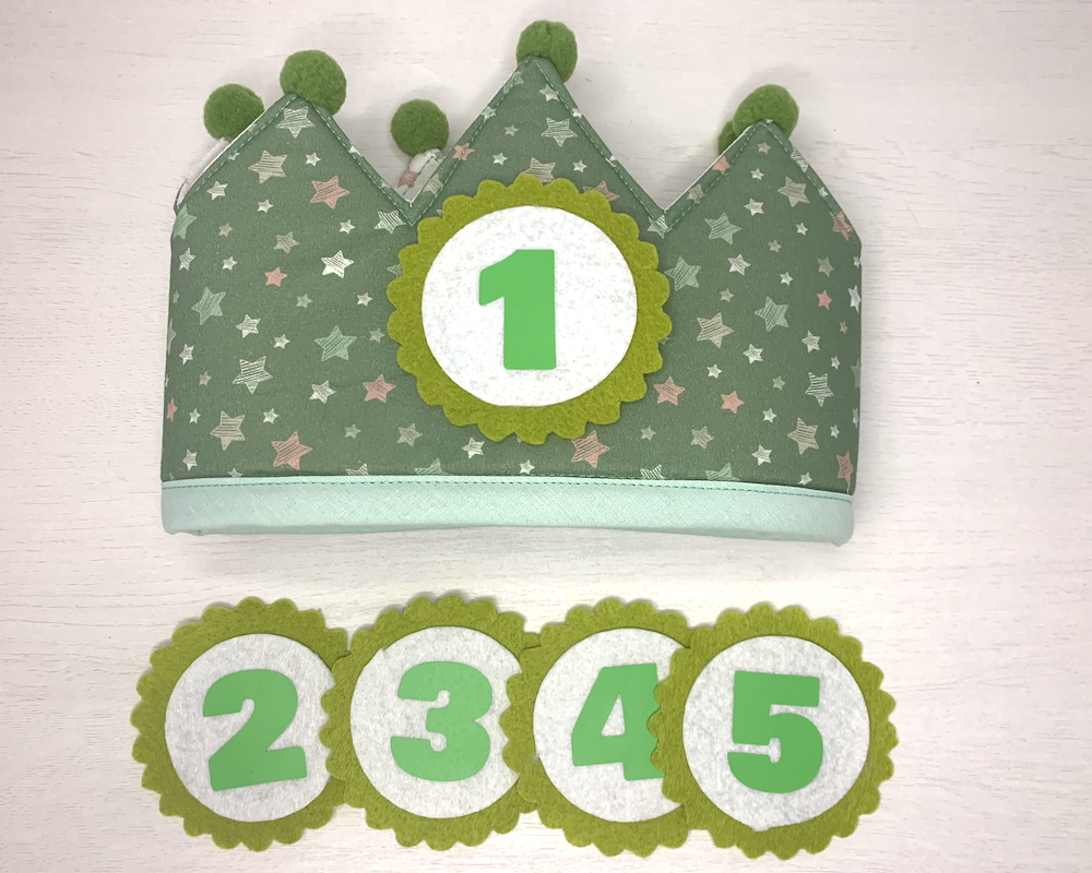 Corona de cumpleaños - Enfila't