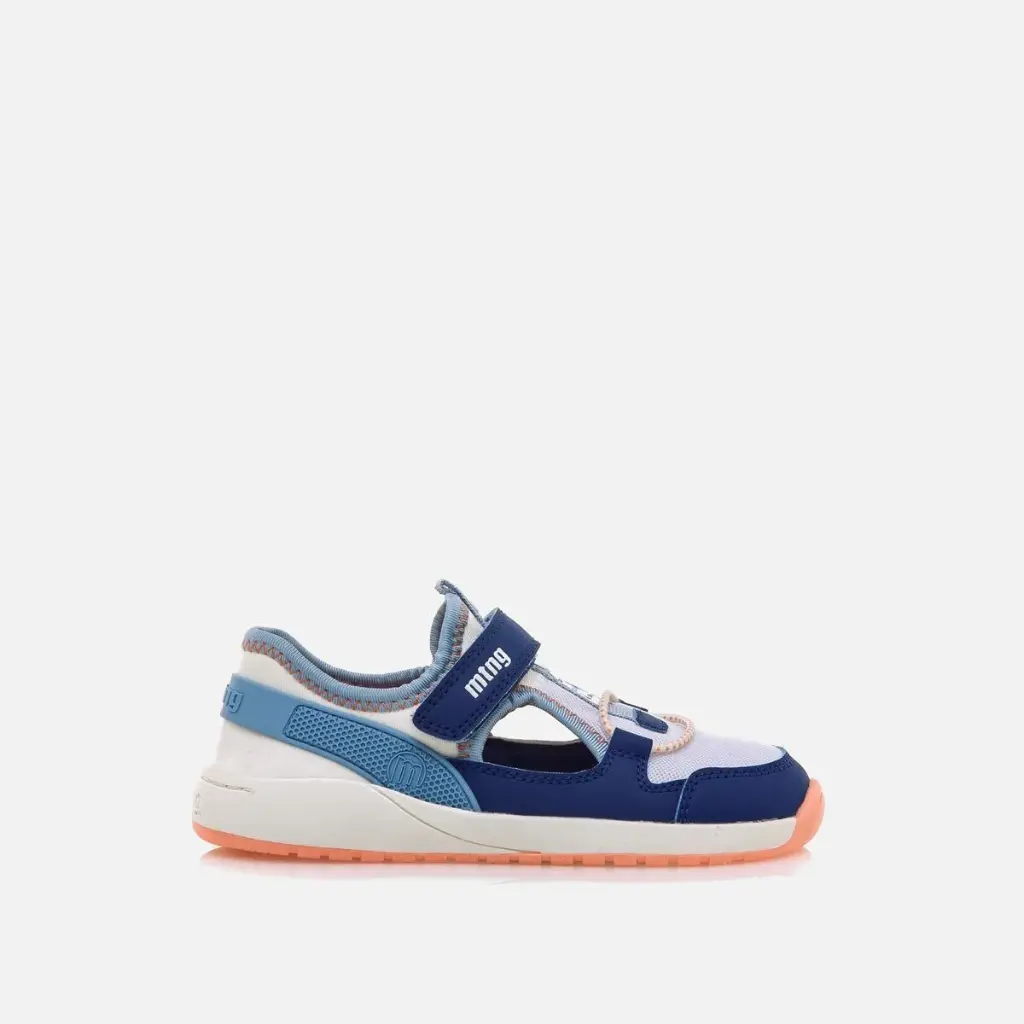 Zapatillas cangrejeras Mustang - Mesh Azul