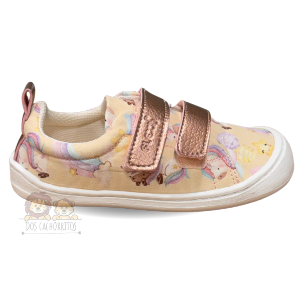 Zapatillas lona FlexiNens - New Unicornio