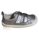 Zapatillas lona FlexiNens - Plata