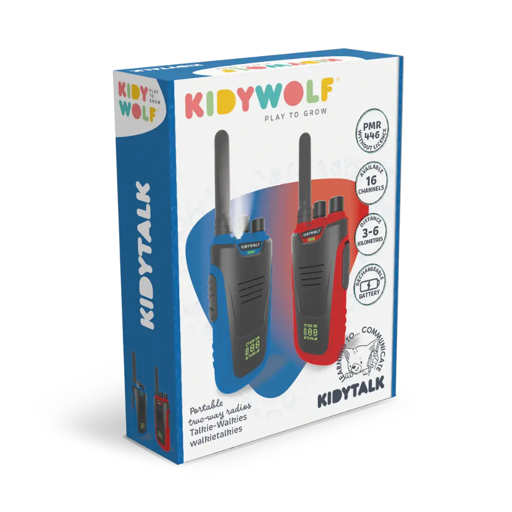 Kidytalk -Walkie-talkie Kidywolf