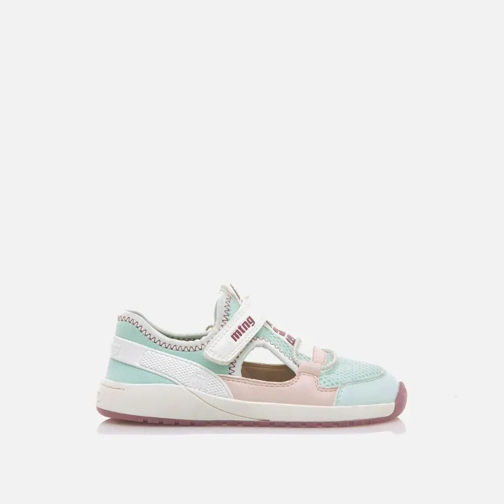 Zapatillas cangrejeras Mustang - Mesh Verde mint