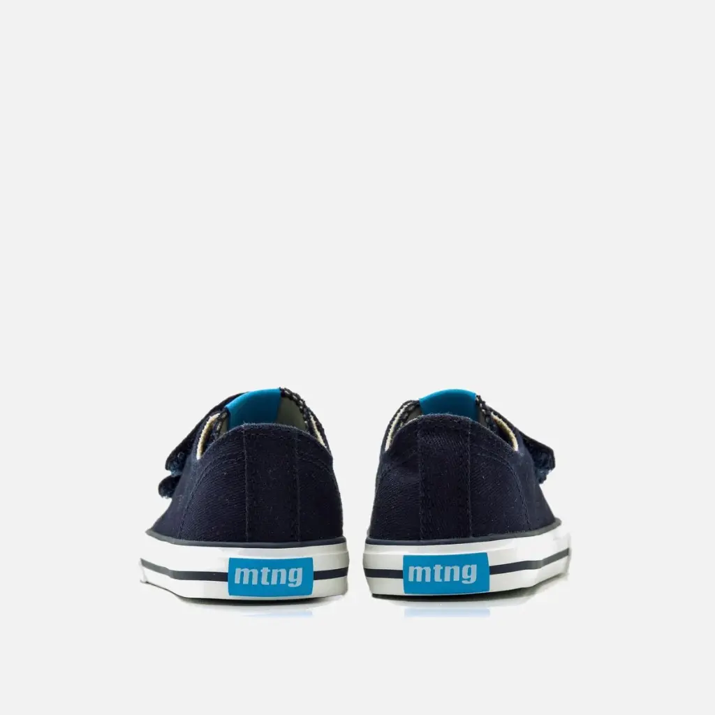 Zapatillas Mustang respetuosas - Lona navy baby