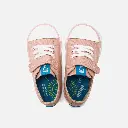 Zapatillas Mustang respetuosas - Lona rosa