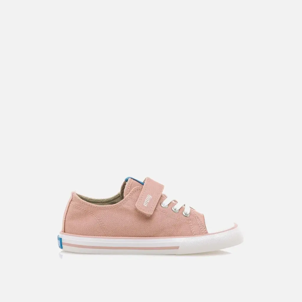 Zapatillas Mustang respetuosas - Lona rosa