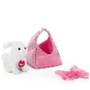 Conejito en bolsa con lazo