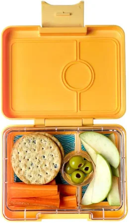 Yumbox - 4 compartimentos - Yellow+Shark