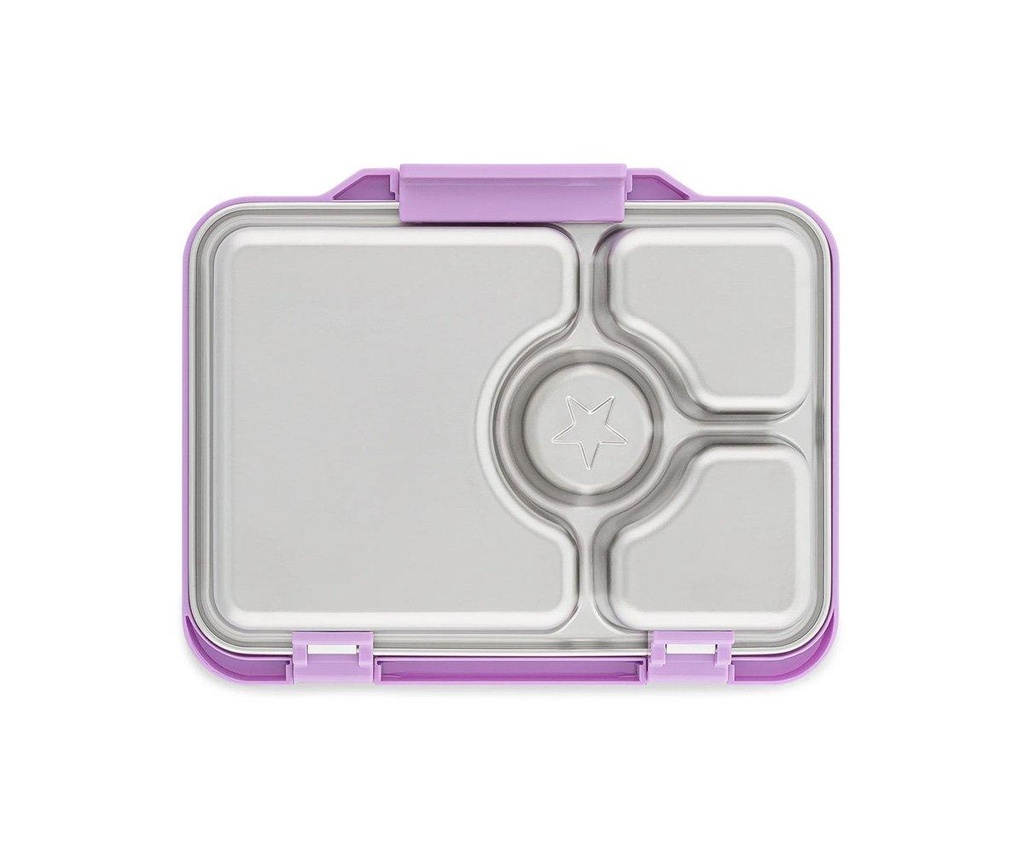 Yumbox Prêt Acero Glitter Lavanda 4 Compartimentos